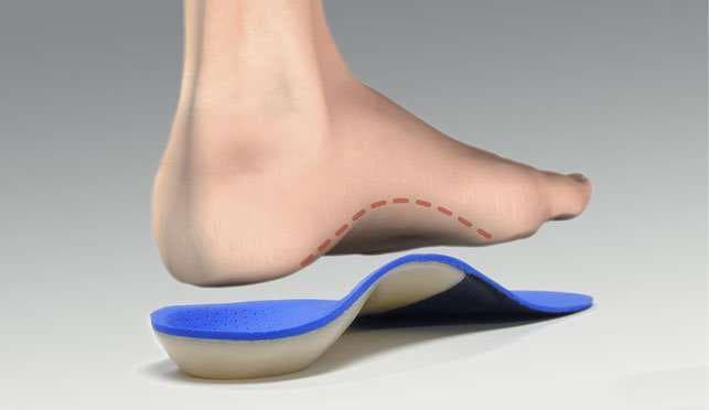 Custom orthotic insole built for personalized foot support